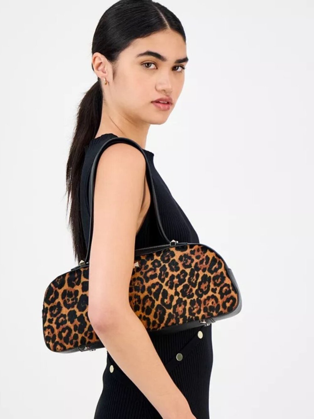 INC International Concepts Nedda Leopard-Print Satchel